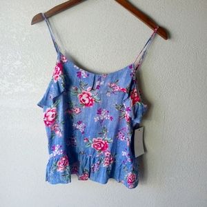 5 for $25❤Floral Tank Top NWT